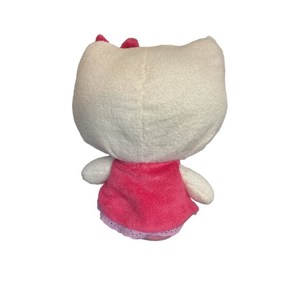 Sanrio Hello Kitty Plush Towel Dress With Ribbon 12" - Picture 3 of 5